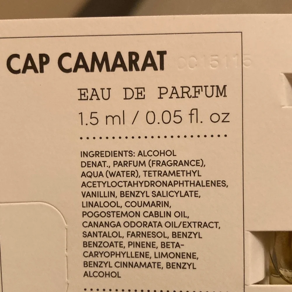 Memo Paris Cap Camarat Eau de Parfum  1.5 ml